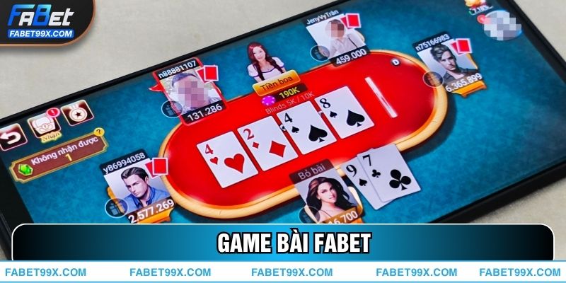 Game Bài FABET – Chơi Thả Ga, Thưởng Lớn Mỗi Ngày