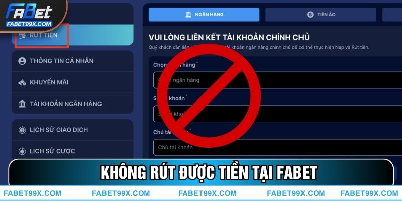 Không Rút Được Tiền Tại FABET – Nguyên Nhân Và Cách Xử Lý 