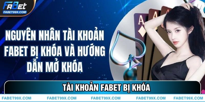 Lý Do Khiến Tài Khoản FABET Bị Khóa Và Cách Xử Lý Nhanh Chóng